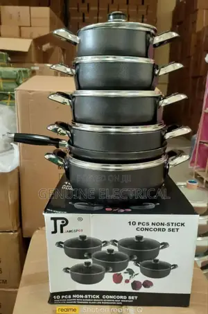 James Pot 10pcs Nonstick Cookware