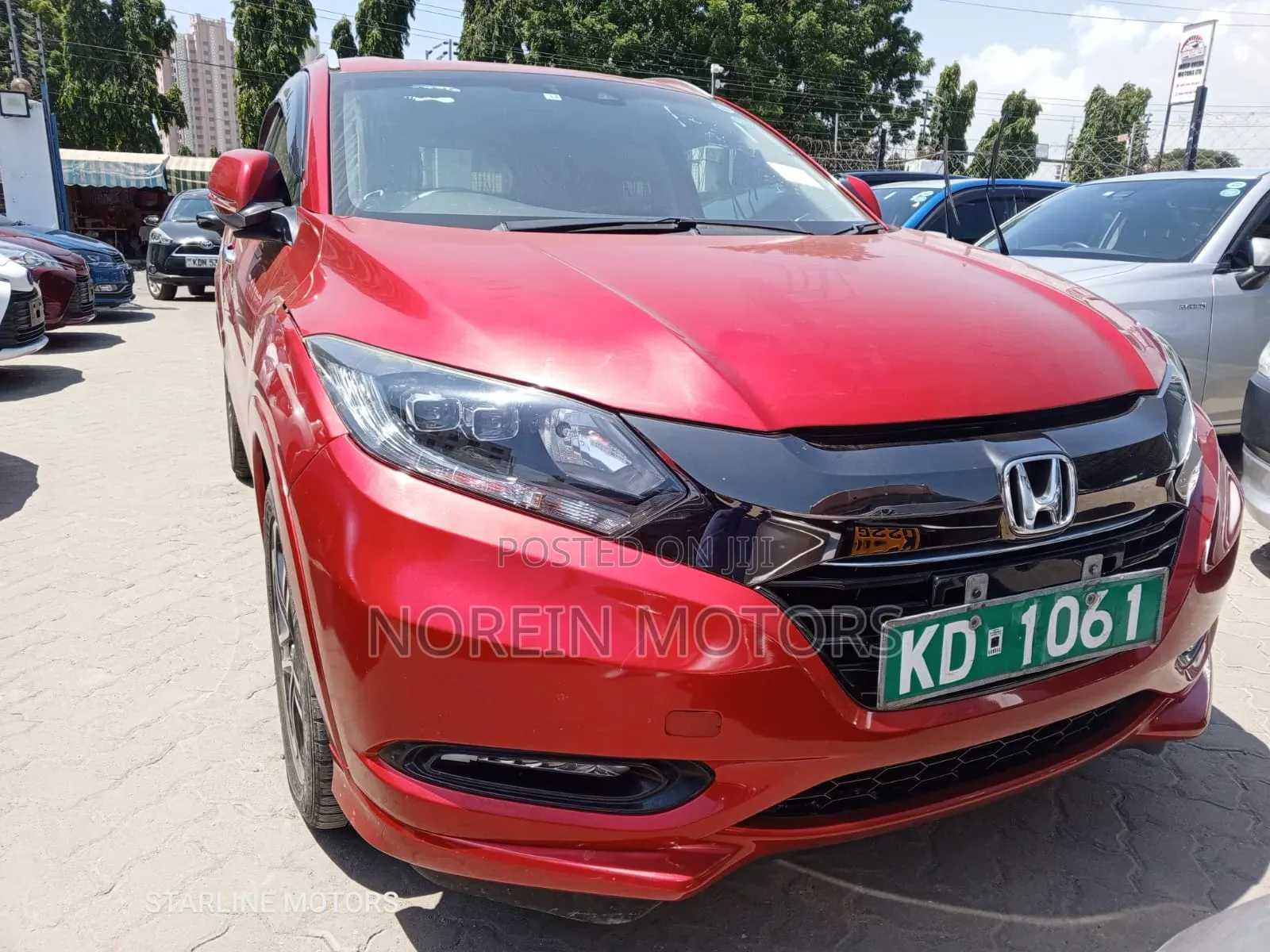 Honda Vezel 2018 Red