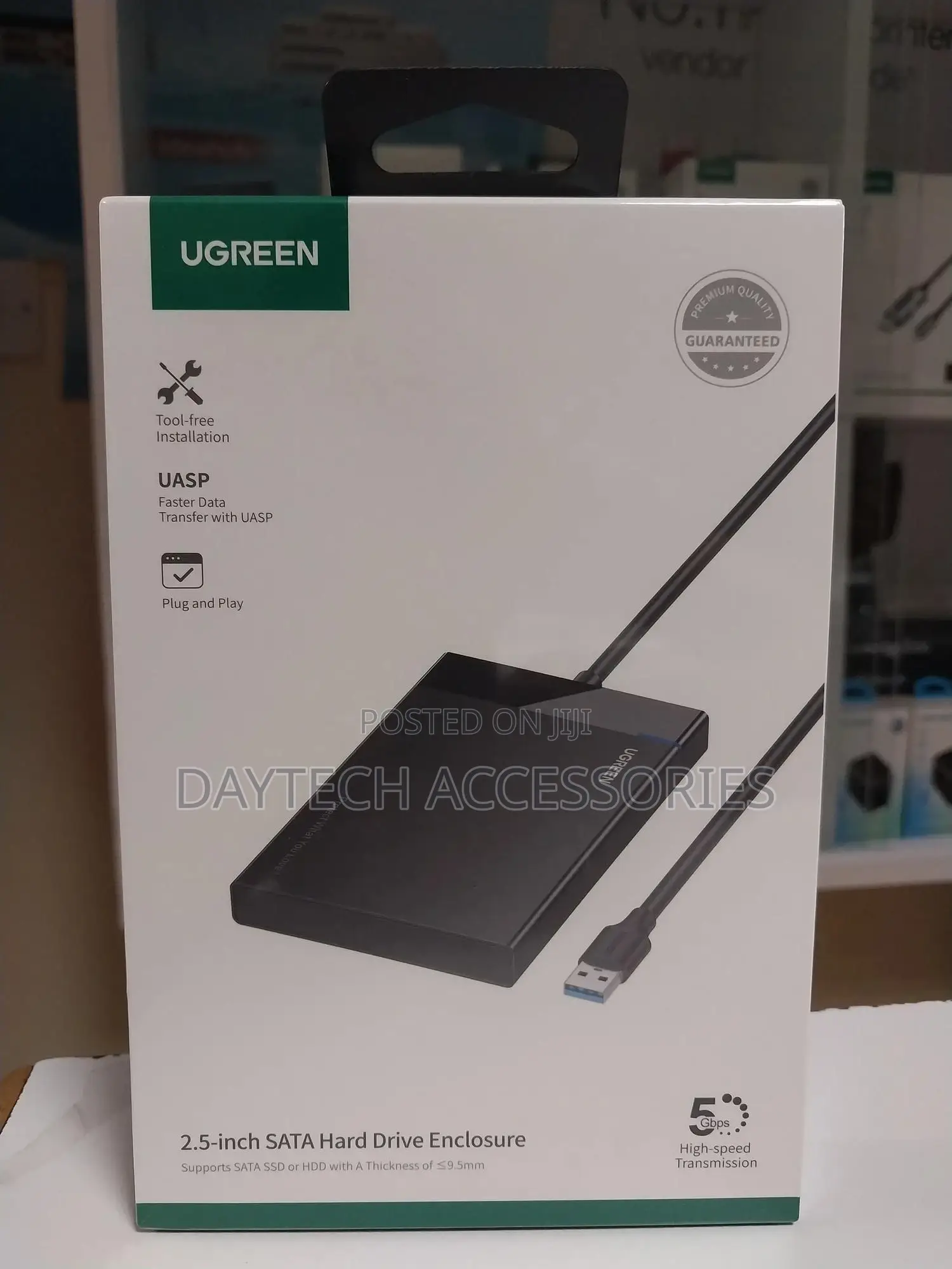 Ugreen 2.5 Inch Hard Drive Enclosure External Usb 3.0 Case
