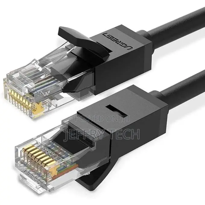 Ugreen Cat 6 U/Utp Lan Cable 5m (Black)
