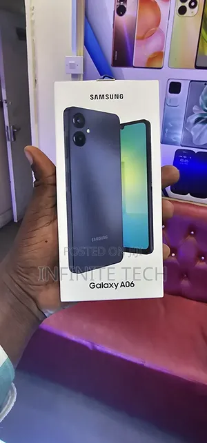 New Samsung Galaxy A06 128 GB Black