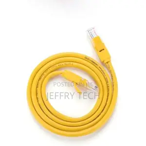 Cat 6 U/Utp Lan Cable 5m (Yellow)