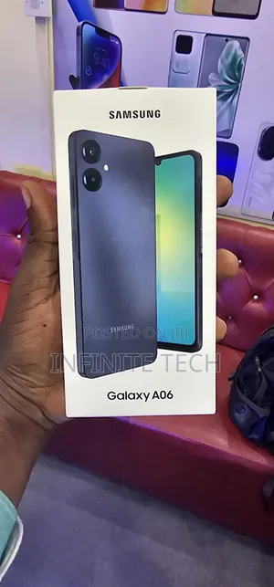 New Samsung Galaxy A06 128 GB Black