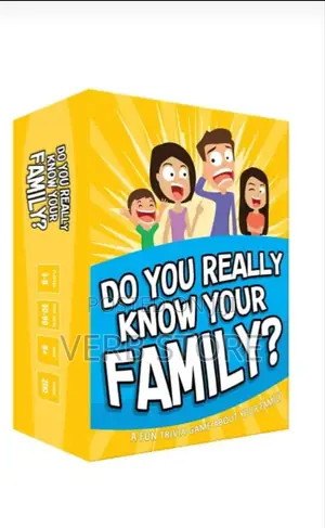 Do You Really Know Your Family Cards Game
