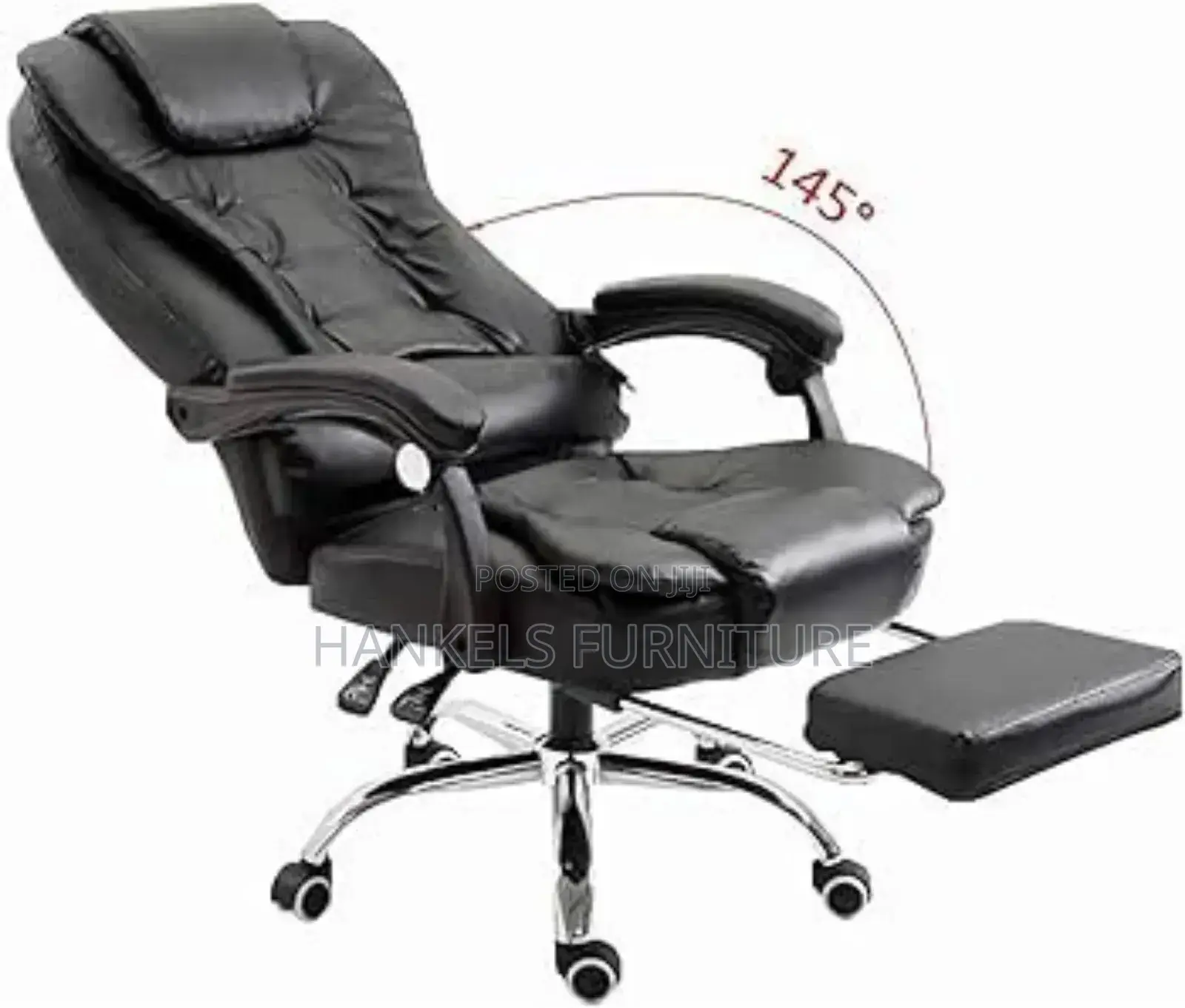 Executive Office Chair With Footrest