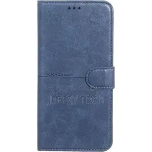 Leather Flip Phone Case for Oppo A38 / Oppo A18 -0- Blue
