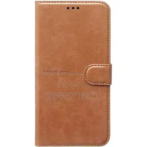 Leather Flip Phone Case for Oppo A38 / Oppo A18 -0- Brown