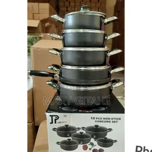 James Pot Black Cookware Set*