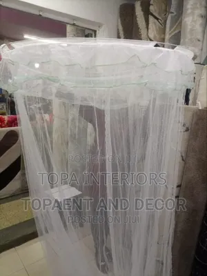 Big Round Mosquito Nets With Canopy Top for Mosquito Guard