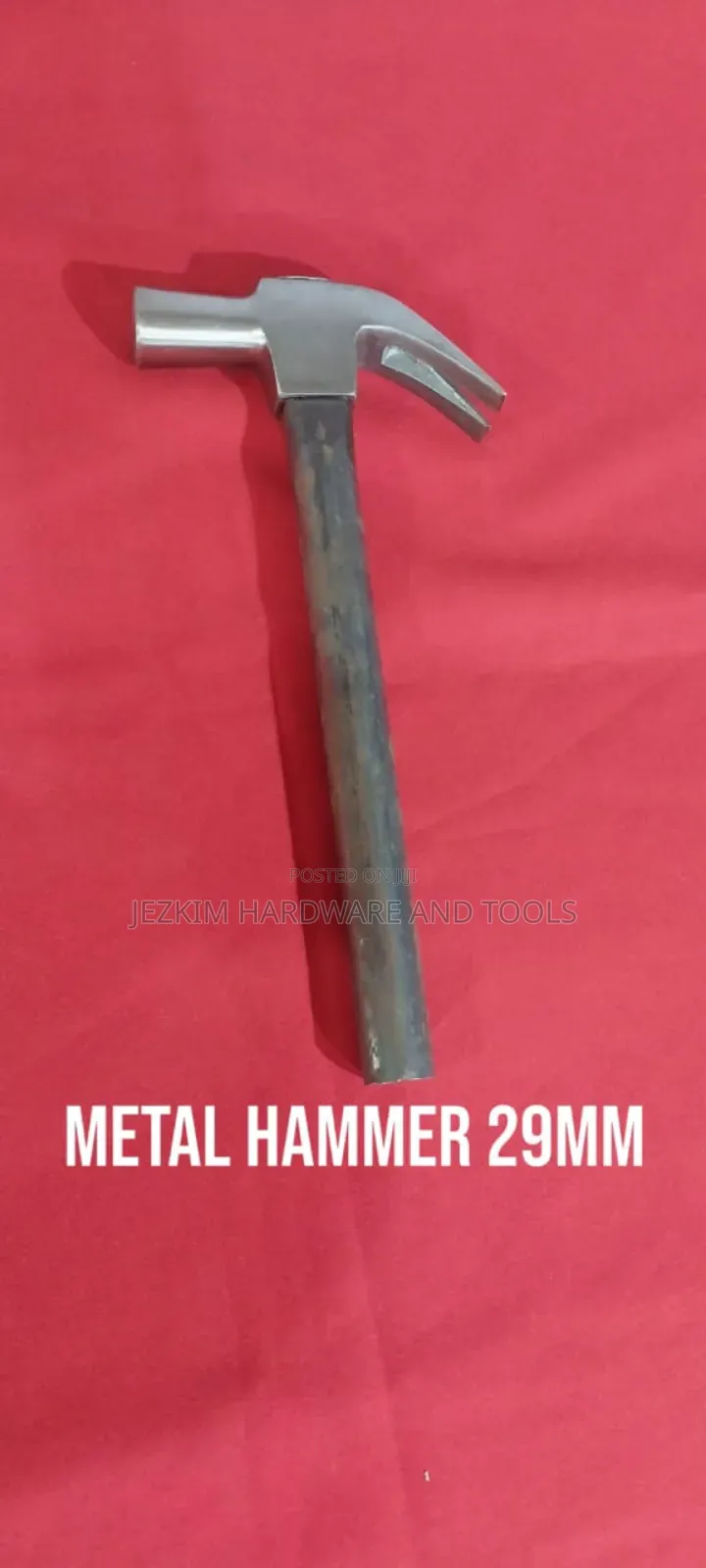 Claw Hammer With Steel Handle