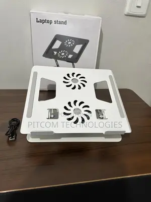 Rotating Laptop Stand With Fan