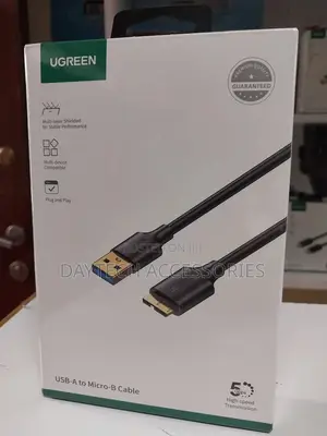 Ugreen Hard Drive Cable Usb 3.0 to Micro B 5gbps 3a HDD