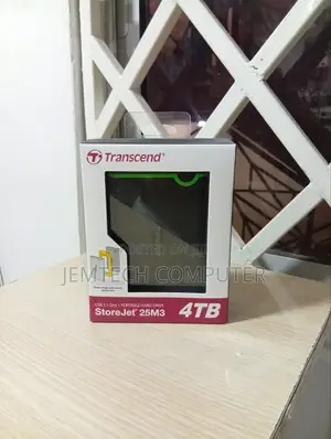 Transcend External HDD 4tb - Iron Grey - Ts4tsj25m3s