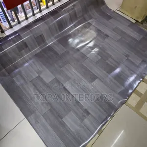 Grey Wooden Look Vinyl Flooring Carpets Per Square Metre