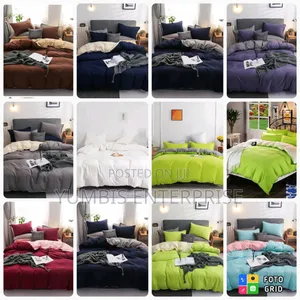 4 in 1 Duvet Cover Sets(1 Cover,1 Sheet 2 Pillow Cases 6*6