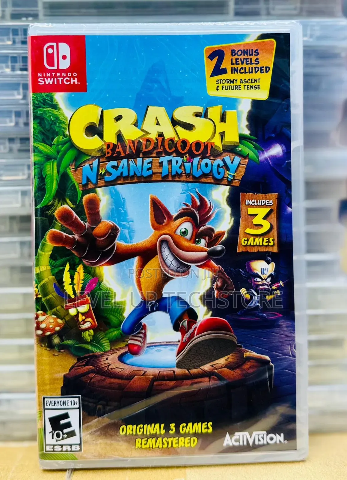 Crash Bandicoot N.Sane Trilogy Nintendo Switch New Game