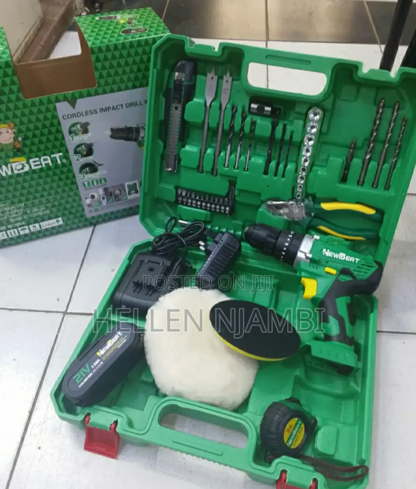 New Beat Cordless Drill Set