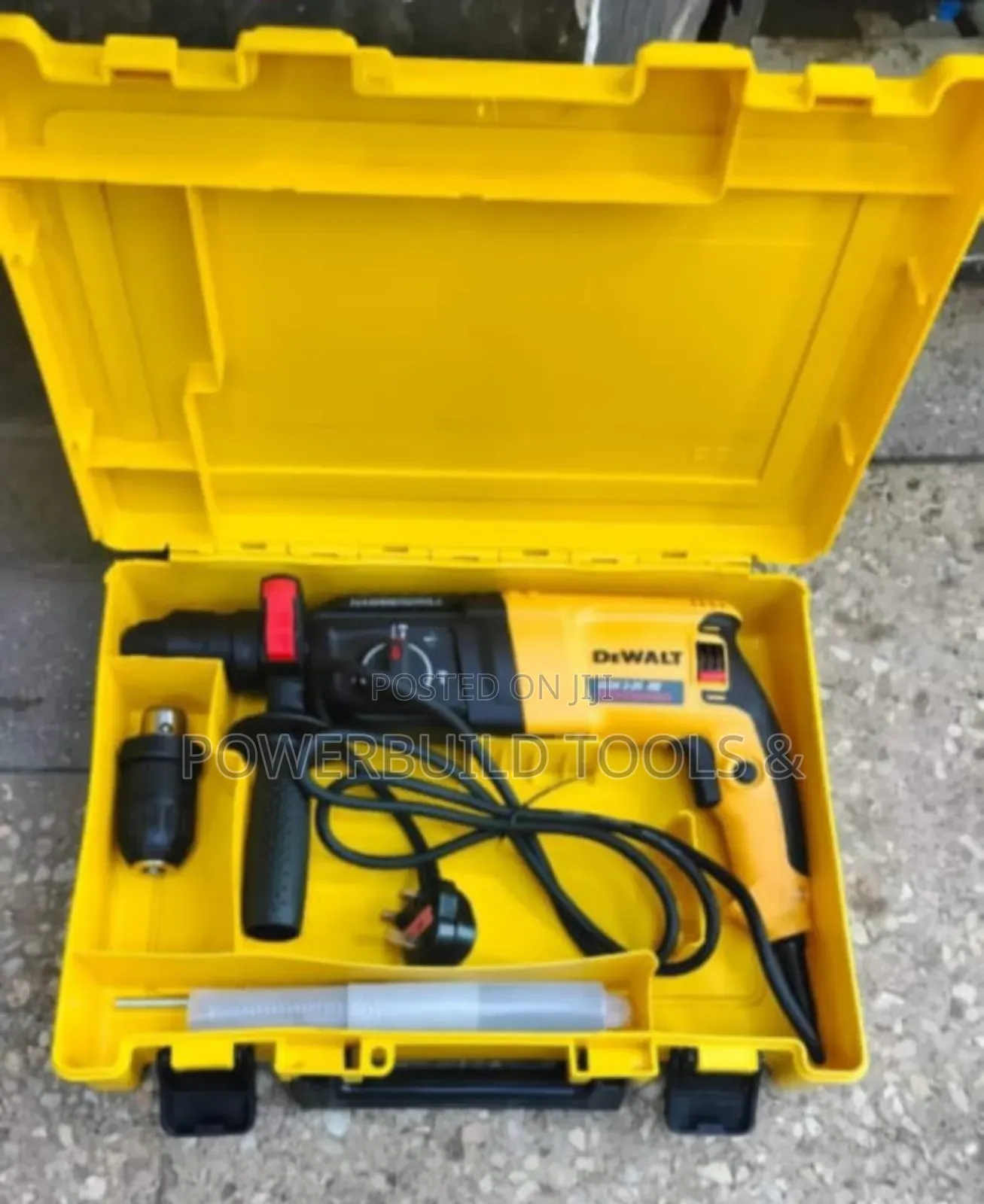 Dewalt Electric Rotary Hammer Drill With Bits