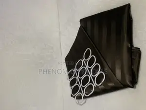 Black Polyester Quality Shower Curtains