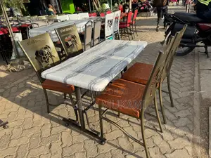 Restaurant And Bar Chairs And Marble Table