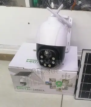 New Outdoor Solar Camera PTZ 360° View CCTV 4g