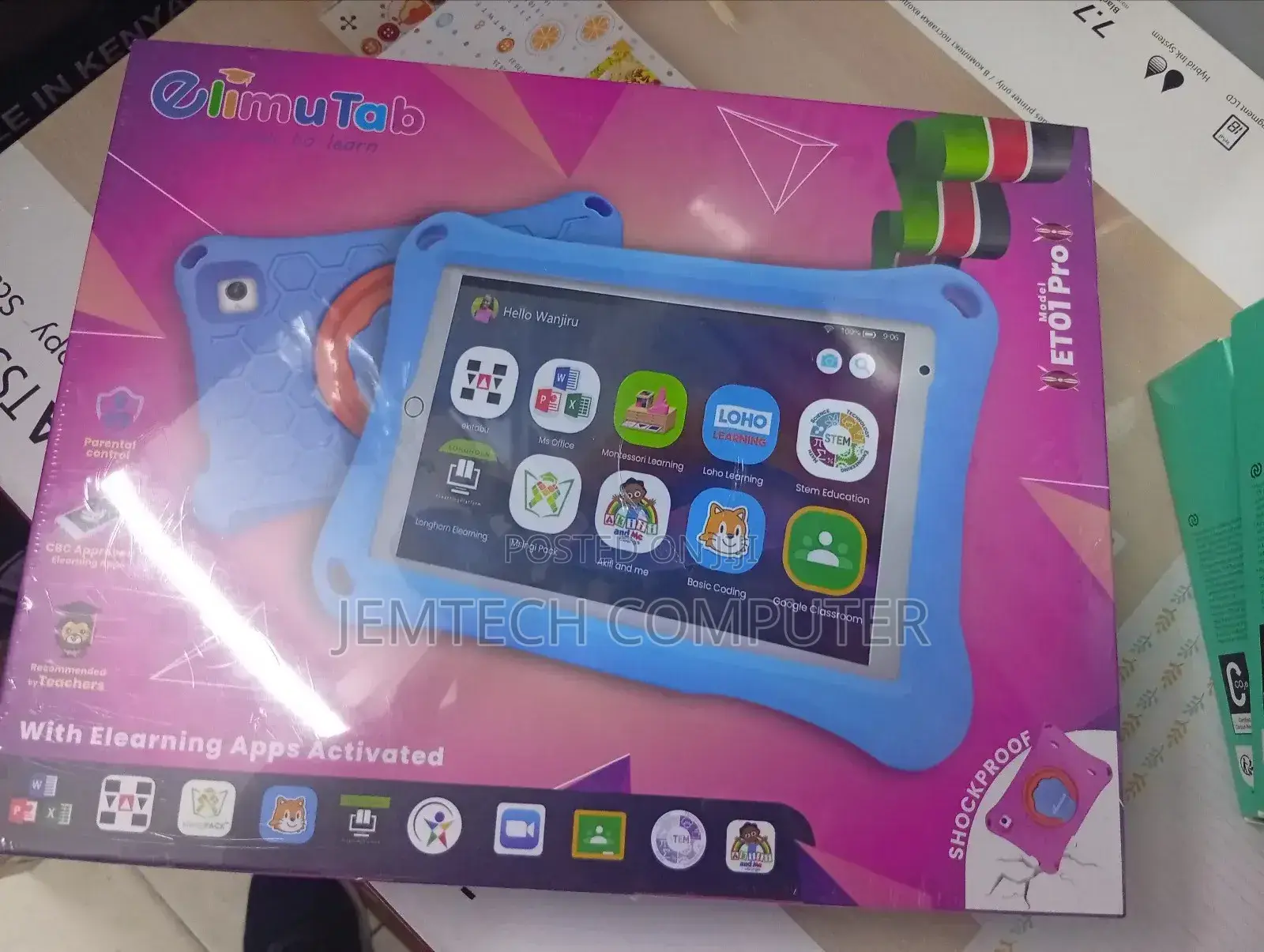 New Elimutab ET01 32 GB Blue
