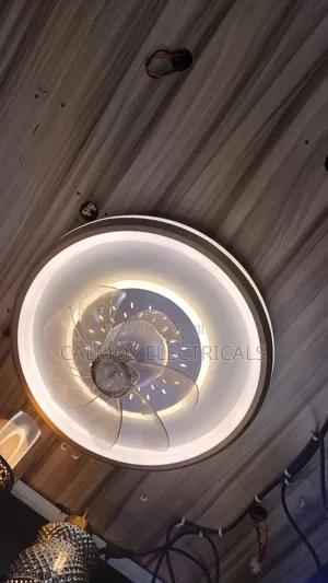 Ceiling Light With Inbuld Fan