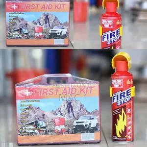 First Aid Kit and Fire Extinguisher Set