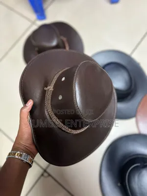 Black Quality Material Leather**Adult(Cowboy/Cowgirl Hats