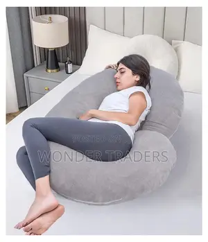 Imported Velvet C Shape Pregnancy Pillow