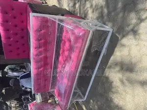 Pink Waiting Bench