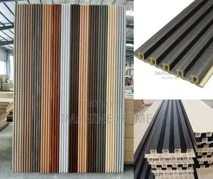 Nice Unique Fluted Panels Tv Wall Decoration