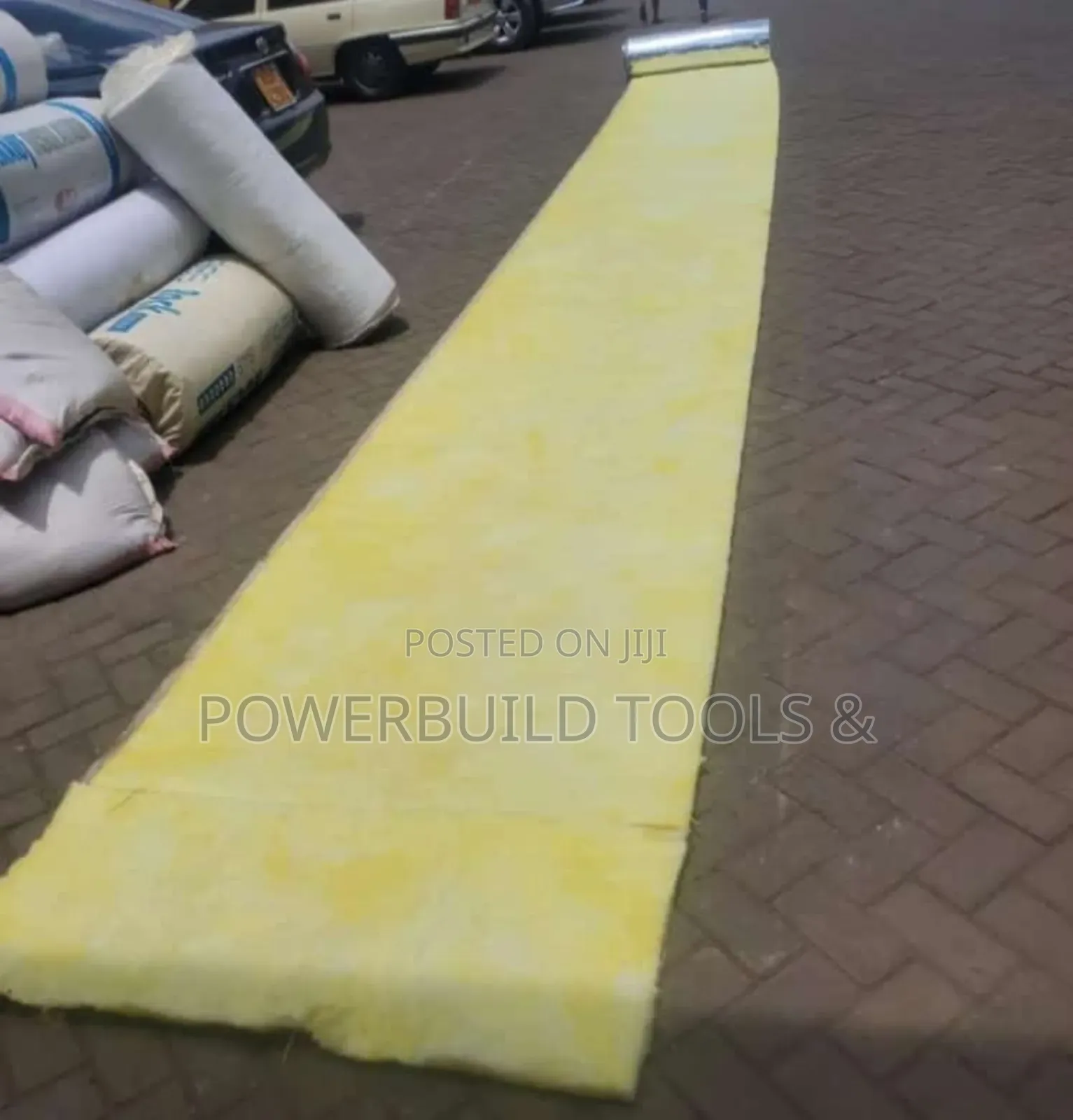 High Density Fibre Glass Wool Heat Insulation