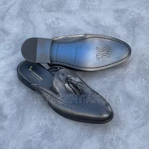 Billionaire Leather Mules for Men