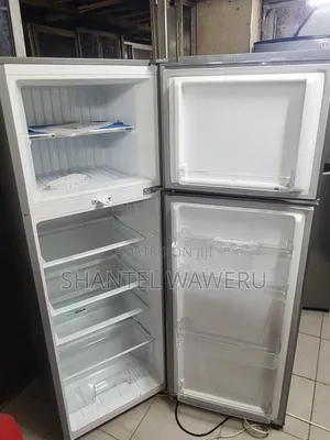 Mika Double Door Fridge 200litres