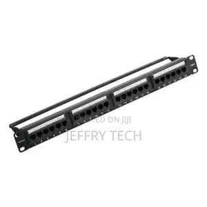 Vention Kgcb0 24-Port Cat6 Unshielded Keystone Patch Panel