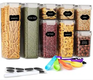 8pcs Food/Pantry Storage Containers
