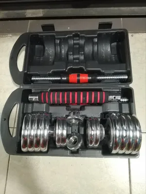 15kg Adjustable Dumbell + Free Case