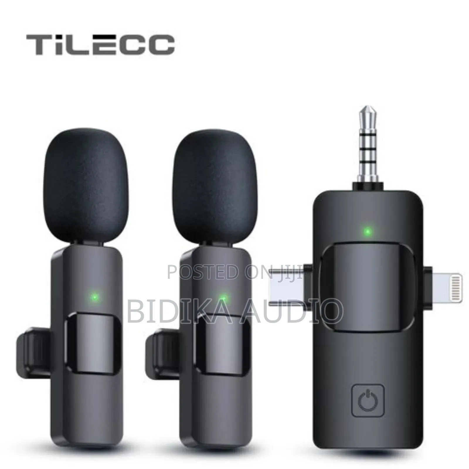 Tilecc Wireless Lapel Microphone Type-C for iPhone Android