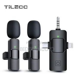 Tilecc Wireless Lapel Microphone Type-C for iPhone Android