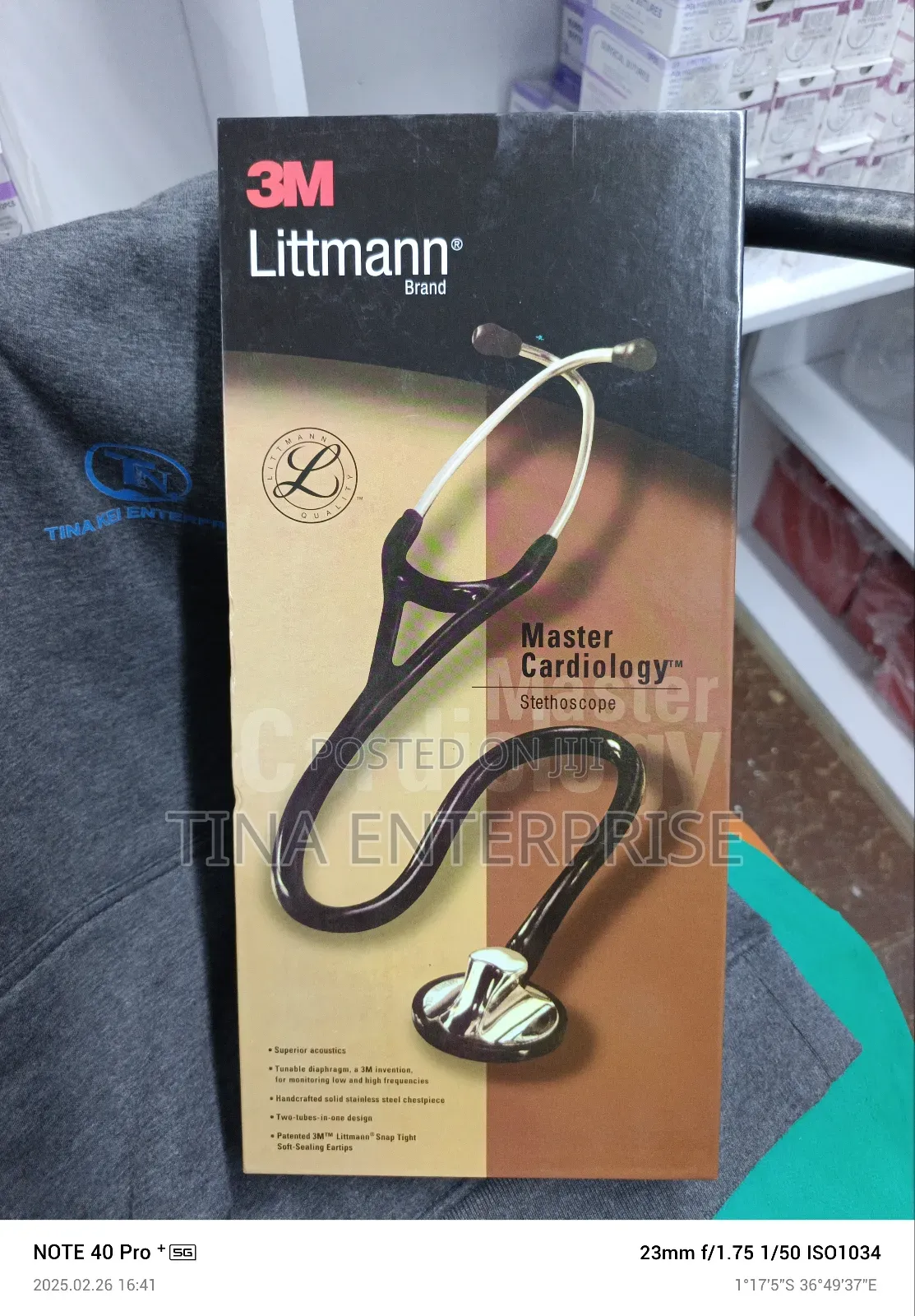 Master Cardiology Stethoscope.