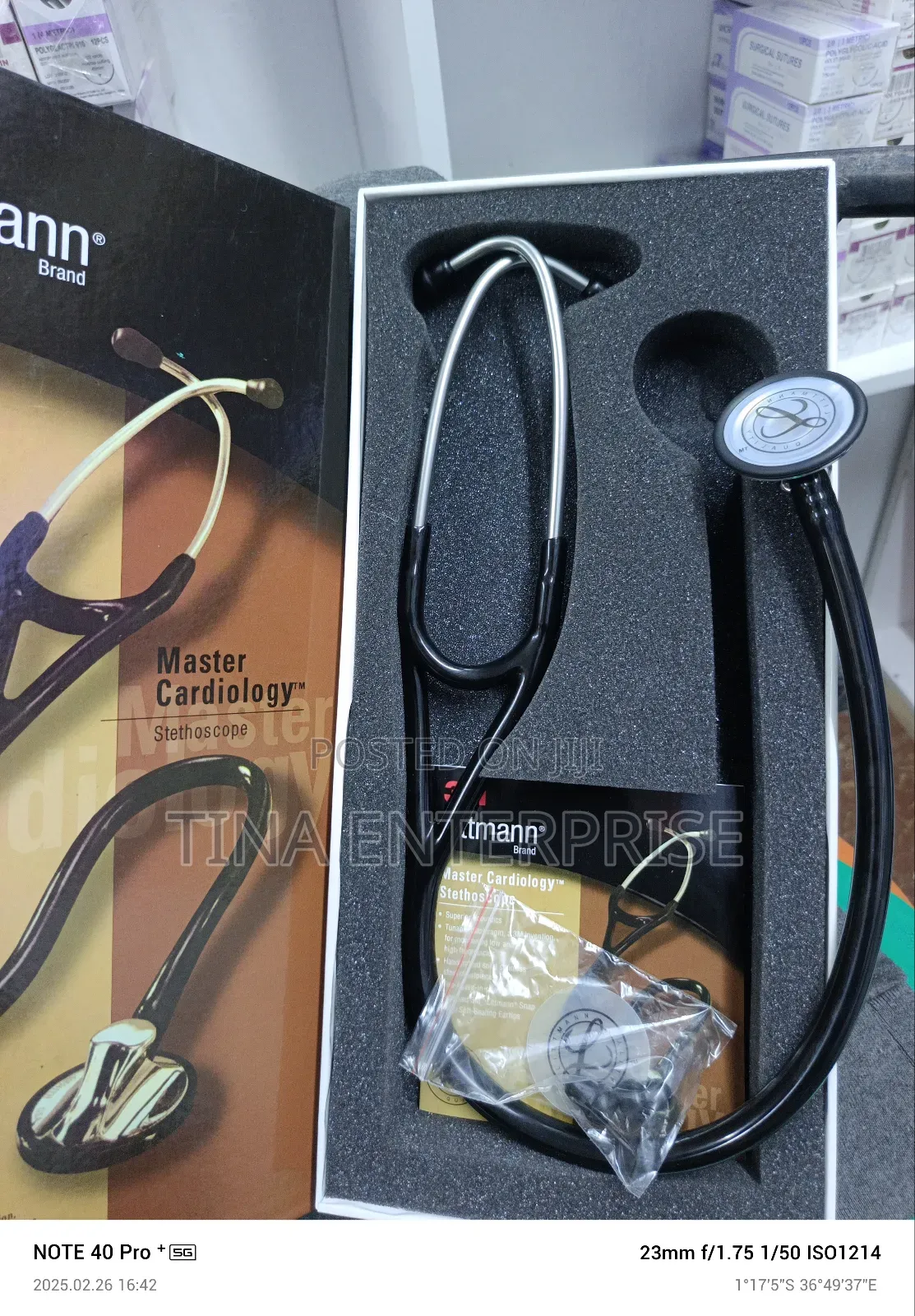 Master Cardiology Stethoscope.
