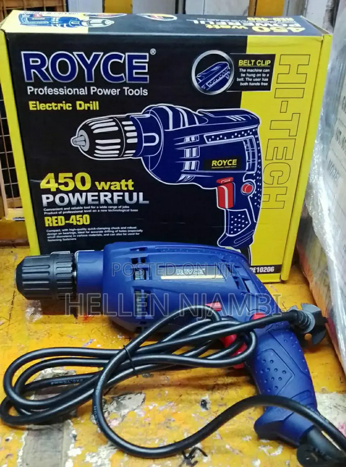 Royce Affordable Hand Drill 400w