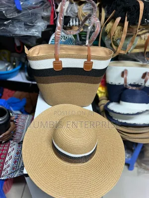 Women's Summer//Bag/Comes With a Hat That Is Same Color