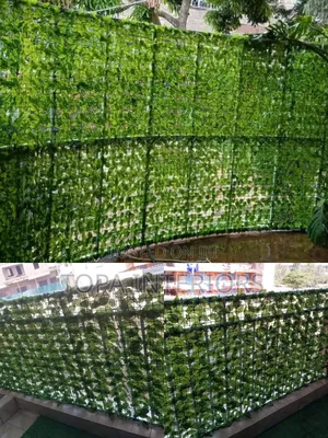 Evergreen Artificial Balcony Decoration Fences Hedges Screen