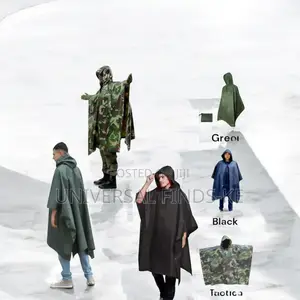 Poncho Quality Rain Coats All Colours Available