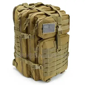 Brown Outdoor Tactical Large Backpack 50l