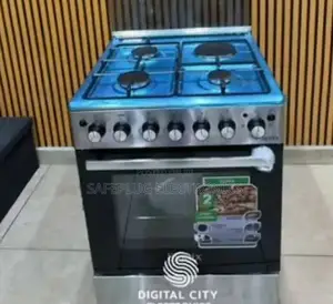 Smart Cooking - Syinix 60×60 Standing Gas Cooker - 3g,1e