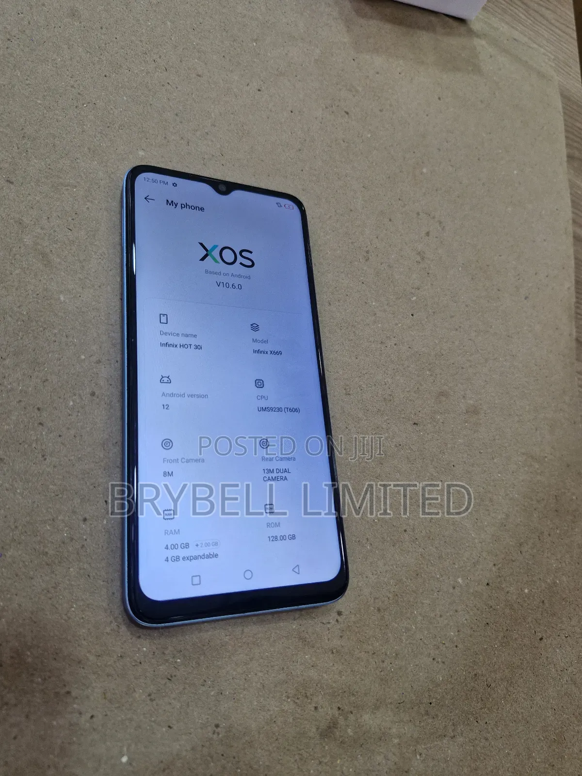 Infinix Hot 30i 128 GB Blue