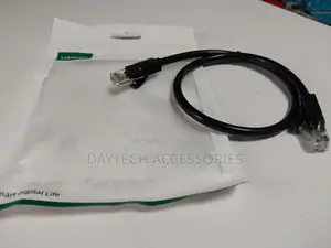 Ugreen 1m Ethernet Cable Cat6 Utp (Black)